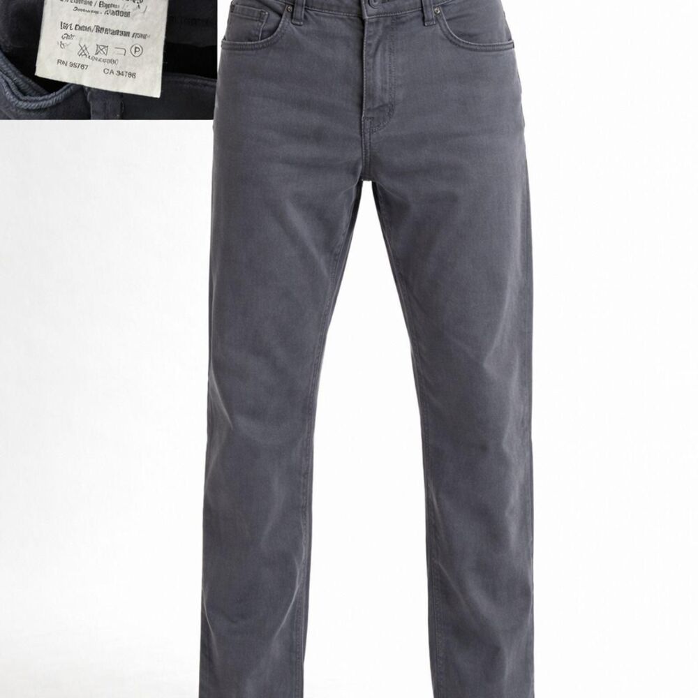 Mavi Men's Grey and Black Jeans